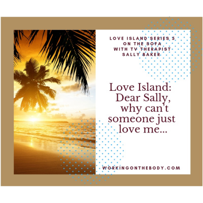 On the sofa with TV therapist Sally Baker