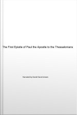 The First Epistle Of Paul The Apostle To The Thessalonians