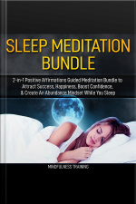 Sleep Meditation Bundle: 2-in-1 Positive Affirmations Guided Meditation Bundle To Attract Success, Happiness, Boost Confidence,  Create An Abundance Mindset While You Sleep (self Hypnosis, Affirmations, Guided Imagery  Relaxation Techniques)
