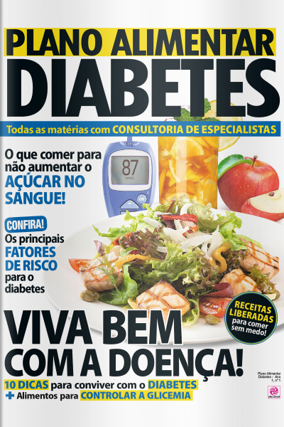 Coleção Reeducação Alimentar - Plano Alimentar Diabetes Nº1