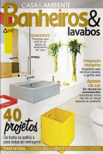 Casa  Ambiente - Banheiros  Lavabos Edição 56