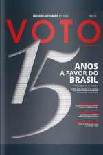 Revista Voto - 15 Anos A Favor Do Brasil - 01/06/2019