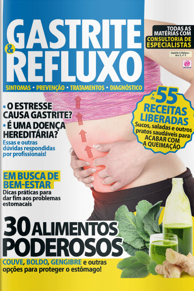 Almanaque da Saúde - Gastrite e Refluxo - Edição n°3