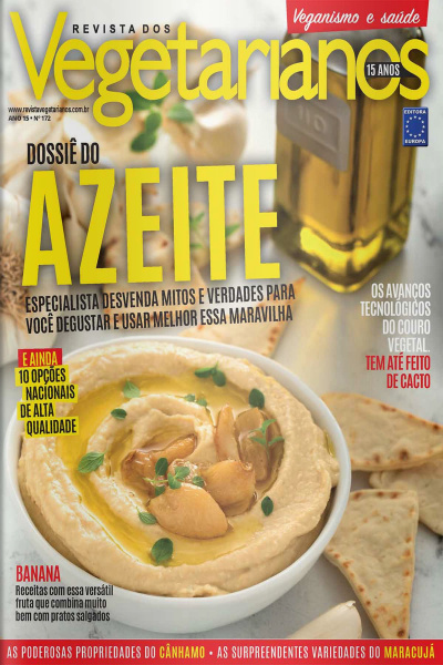 Revista Dos Vegetarianos - Veganismo E Saúde N°172