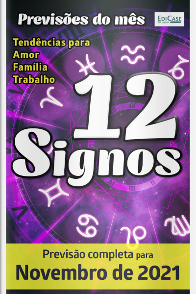 Previsões do mês Ed. 41 - 12 Signos - Novembro de 2021