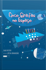 Cinco girafas no espaço