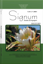 Signum V.24 N.1/ Abril De 2021 (versão Português): Revista Do Programa De Pós-graduação Em Estudos Da Linguagem