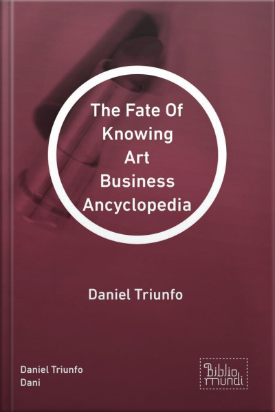 Art Business Ancyclopedia: Daniel Triunfo