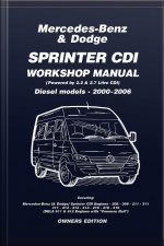 Mercedes-benz amp Dodge Sprinter Cdi Workshop Manual