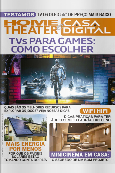 Home Theater e Casa Digital Ed. 313 - Tvs para games: Como escolher