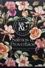 Bíblia Contexto - Salmos  Provérbios - Floral: Com Referências Cruzadas Por Extenso