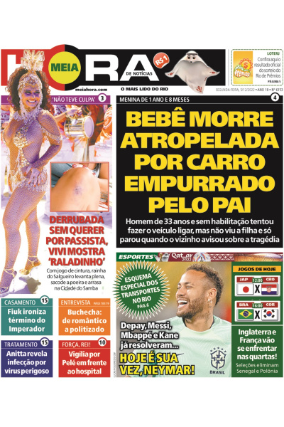 Meia Hora - Edição de 05 de dezembro de 2022