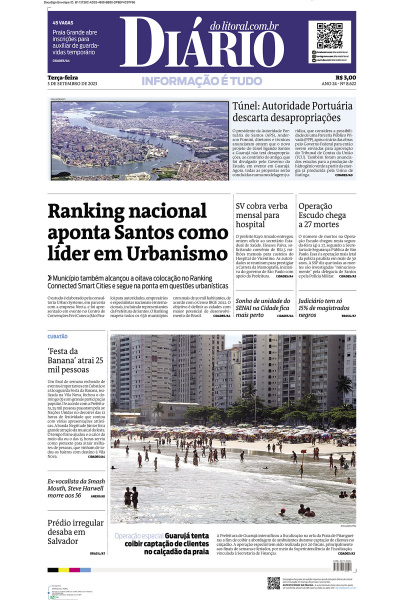 Diário do Litoral – Edição de 05 de Setembro de 2023