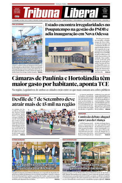 Tribuna Liberal - Edição de 05 de Setembro de 2023