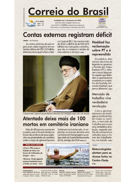 Correio do Brasil - Edição de 04 de Janeiro de 2024