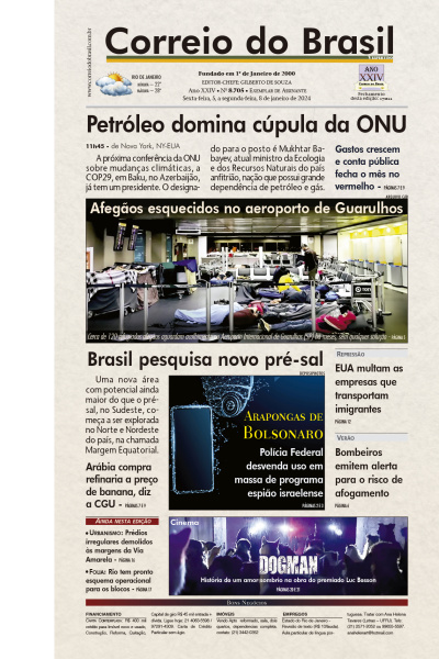 Correio do Brasil - Edição de 06 de Janeiro de 2024