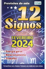Previsões do Mês Ed. 68 - 12 Signos - Fevereira de 2024