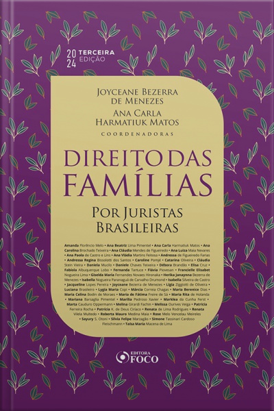 Direito Das Famílias: Por Juristas Brasileiras