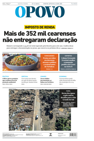 O POVO - Edição de 17 de Maio de 2024