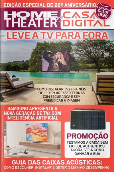 Home Theater e Casa Digital Ed. 336 - Leve a TV para fora