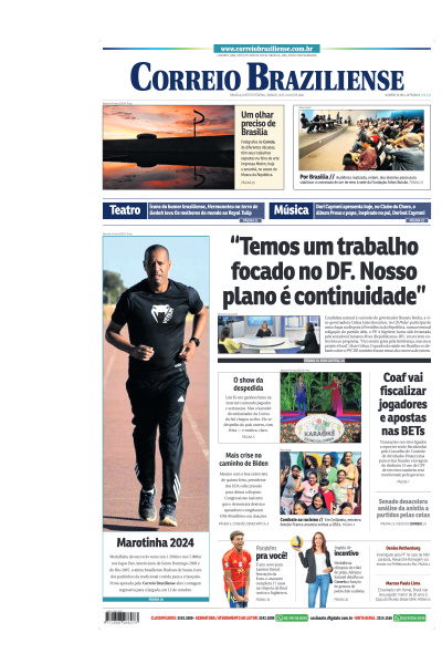 Correio Braziliense - Edição de 13 de Julho de 2024