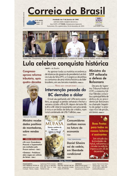 Correio do Brasil - Edição de 23 a 26 de Dezembro de 2024