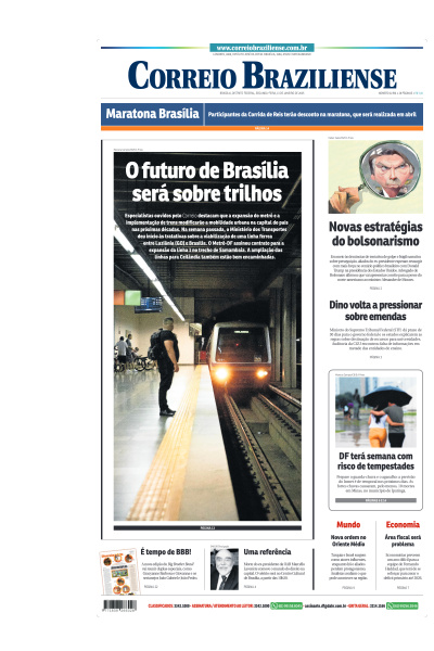 Correio Braziliense - Edição de 13 de Janeiro de 2025
