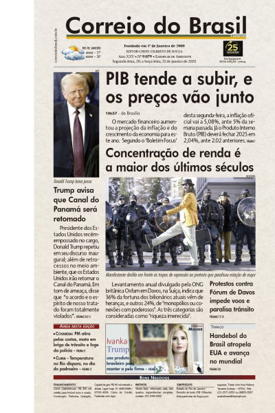 Correio do Brasil - Edição de 21 de Janeiro de 2025