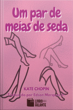 Um par de meias de seda