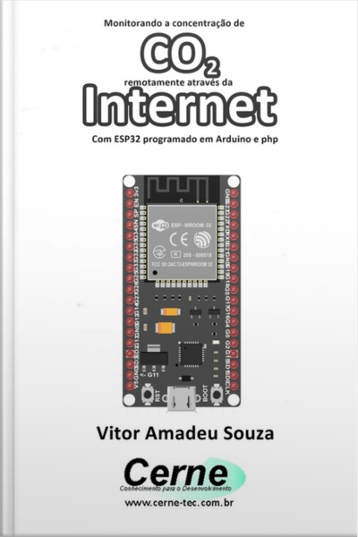 Monitorando A Concentração De Co2 Remotamente Através Da Internet Com Esp32 Programado Em Arduino E Php