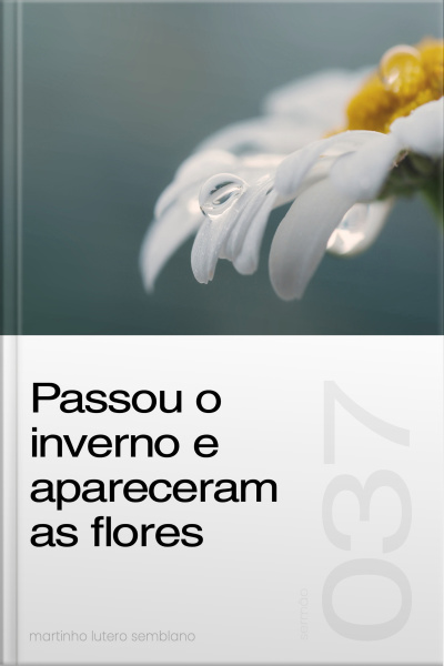 Passou o inverno e apareceram as flores (Sermão 037)