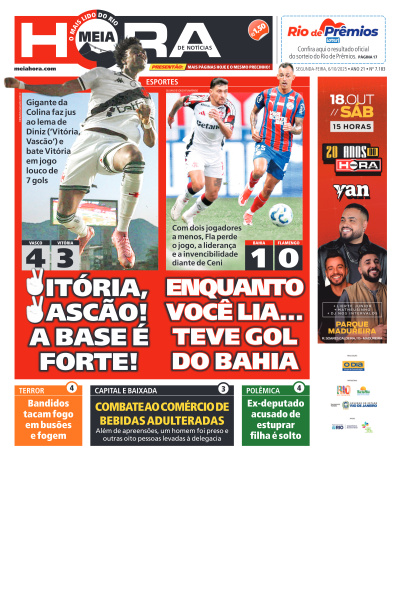 MEIA HORA - Edição de 06 de Outubro de 2025