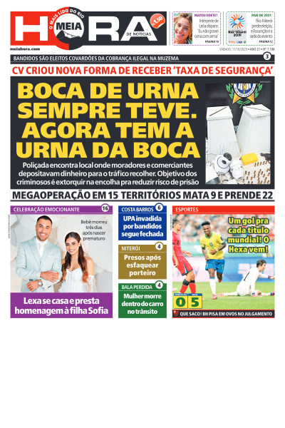 MEIA HORA - Edição de 11 de Outubro de 2025