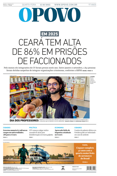 O POVO - Edição de 15 de Outubro de 2025