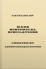 Catalog Of Wars Historical Simulations, Created By