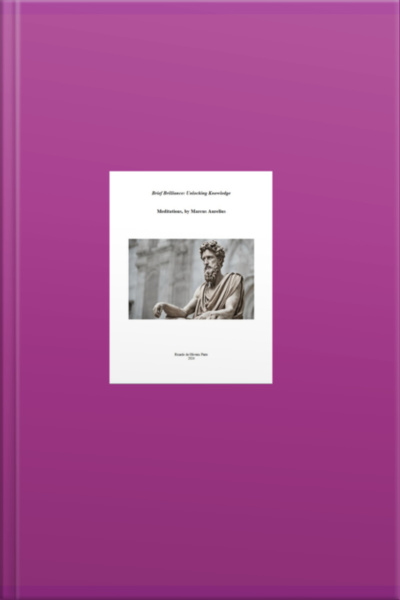 Brief Brilliance: Unlocking Knowledge Meditations, By Marcus Aurelius
