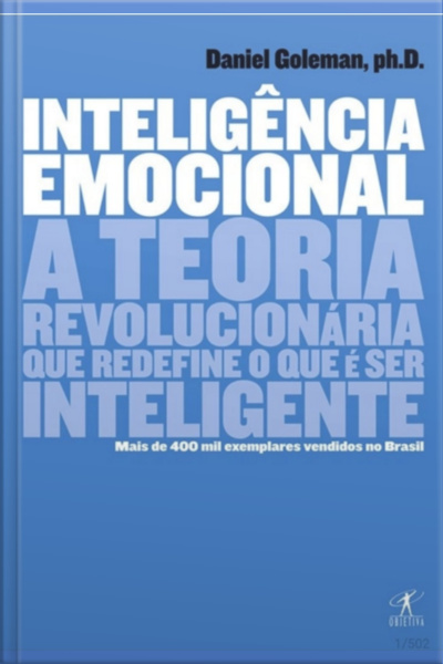 Iteligência Emocional - A Teoria Revolucionária Que Defini O Que É Ser Inteligente
