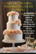 Cake Decorating With Buttercream Flowers A Complete Step-by-step Guide To Placing Flowers On Cake Icing And Taking The Art Of Cake Decorating To New Heights.
