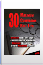 30 Maximum Conversion Rate Tips