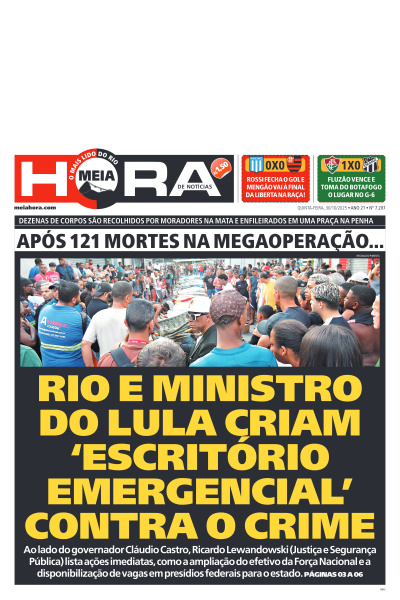 MEIA HORA - Edição de 30 de Outubro de 2025