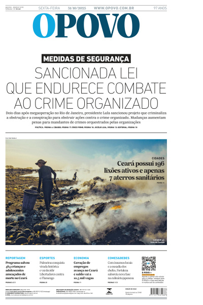 O POVO - Edição de 31 de Outubro de 2025