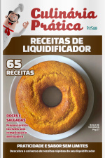 Culinária prática Ed. 52 - Receitas de Liquidificador - Doces