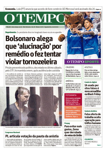 O TEMPO - Edição de 24 de Novembro de 2025