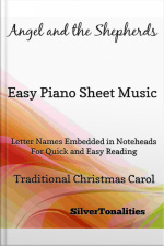 Angel And The Shepherds Easy Piano Sheet Music
