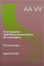 Formulario Dellamministratore Di Sostegno