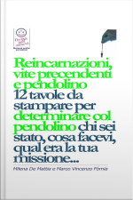 Reincarnazioni, Vite Precedenti E Pendolino - 12 Tavole Da Stampare Per Determinare Col Pendolino Chi Sei Stato, Cosa Facevi, Qual Era La Tua Missione...