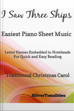 I Saw Three Ships Easiest Piano Sheet Music