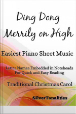 Ding Dong Merrily On High Easiest Piano Sheet Music