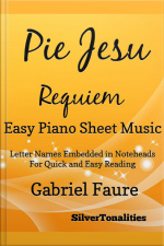 Pie Jesu Requiem Easy Piano Sheet Music