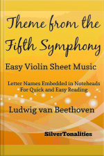 Theme From The Fifth Symphony Easy Violin Sheet Music